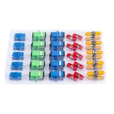 50 PCS Fiber Optic Coupler Kit SC/UPC SC/APC ST LC FC Adapter Multi Single picture