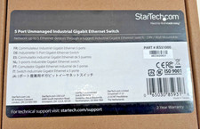 StarTech IES51000 - 5 Port Unmanaged Industrial Gigabit Ethernet Switch - NEW picture