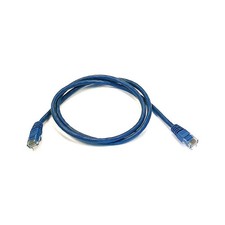 MONOPRICE 2114 Patch Cord,Cat 6,Booted,Blue,3.0 ft. 5VZK4 picture