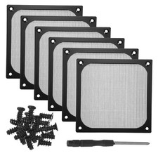 PATIKIL 120mm Fan Filter Grill, 6Pcs Ultra Fine Aluminum Mesh Ventilation Dus... picture