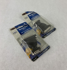 Lot of 2 New Belkin F2L087 Serial Port Adaptor DB9 Male / DB25 Female picture