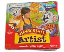 JumpStart Artist (PC, 2006) CD-ROM Video Game / New Sealed Kids picture