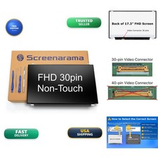SCREENARAMA New Screen Replacement for HP Pavilion 17-AR050WM picture
