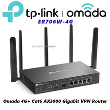 Tp-link Omada ER706W-4G Cat6 AX3000 Gigabit VPN Router picture
