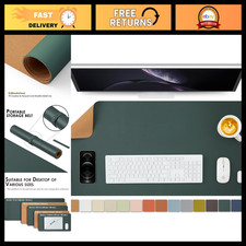 Dual-Sided Cork Desk Mat for Office & Home - Large Mouse Pad & Desk Organizer 90 picture