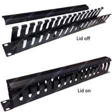 Universal Server Rack Cabinet Wire Managers - Blank Panels, Finger Ducts, & More picture