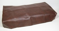 Commodore 64 / Vic 20 Computer Breadbin Vintage Brown Vinyl Dust Cover USED picture