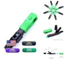 100pcs FTTH SC-APC Quick Assembly Fiber Optic Connector CATV picture