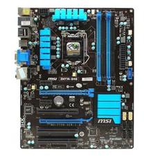 for MSI ZH77A-G43 MS-7758 Motherboard H77 LGA 1155 DDR3 USB3.0 SATA3 XU picture