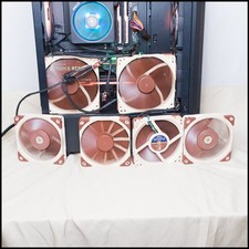 6x Noctua Fans 4x NF-A12 PWM 2xNF-A14 Tested Working Premium Quiet PC Case Fans picture