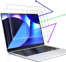 3-Pack Anti Blue Light Screen Protector for MacBook Pro 14 Inch (2021-2026) picture