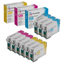 Reman Replacements for Epson 126 Ink Multipack Set of 9 Cartidges picture