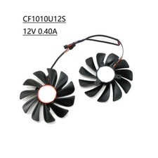 For XFX RX 580/RX 590 Graphics Card Cooling Fan CF1010U12S Two fans picture