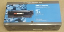 Office Depot Compared to HP 12A Laser Toner Cartridge Black picture