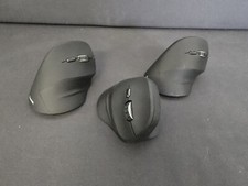 3x Hama Vertical Wireless Optical Mouse Ergonomic, Left Handed, USB 1800 DPI 6-Tas picture