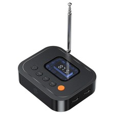 2 in 1 Bluetooth 6.0 HiFi Audio Receiver FM Radio Adapter with LED Display USB picture