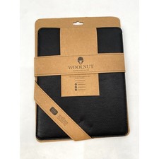 Woolnut Vegan Leather black ipad pro sleeve 12.9 inch  picture