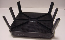 TP-LINK ARCHER C4000 AC4000 MU-MIMO TRI BAND WIFI ROUTER - NO POWER CORD picture