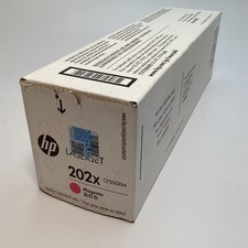 HP 202X Magenta High Yield LaserJet Toner Cartridge - Sealed Exp 04/2023 picture