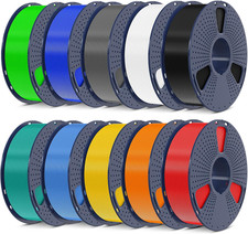 SUNLU PLA plus 3D Printer Filament, 1.75Mm, 10 Colors picture