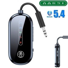 2-in-1 Bluetooth5.4 Dual-Device Transmitter Receiver Adapter Car Audio 3.5mm Aux picture