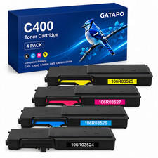 C400 106R03524(4Pk,b/m/c/y)Toner for  Versalink C400 C405 C400D C405N C400DN picture
