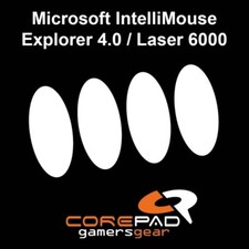 Corepad Skatez Microsoft IntelliMouse Explorer 4.0 Laser 6000 Mouse Feet PTFE picture