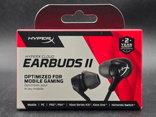 HyperX Cloud Earbuds II - Gaming Earbuds with Mic - Black  AUTHENTIC/NEW/SEALED picture