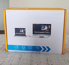 K Ceve USB C Dual Monitor KVM Switch 4k @ 60hz Kceve NIOB picture