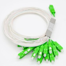 1*16 PLC Splitter 0.9mm Mini Optical Fiber Splitter with SC APC Connector FTTH picture