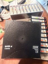 IBM LTO6 TAPE CARTRIDGE  2.5TB ULTRIUM DATA STORAGE BACKUP - 10 Pack picture