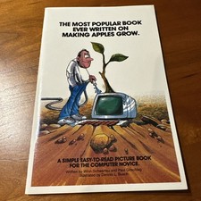 RARE The Most Popular Book Ever Written Making Apples Slotware Microtek 1983 picture
