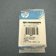 New/Sealed Genuine HP Instant Ink 64/303/804 Tri-Color Ink Cartridge (B3B28A) picture