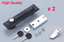  2 Combination Lock Handles for APC netshelter AR8132A EMKA 1155-U1 Tripp Lite  picture
