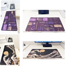Assorted Design Extended Mouse Pads Anti-Slip Gaming Desk Mats 23.6