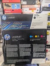 HP 312A Toner Cartridges Original Set CF380X/ CF381A/ CF382A/ CF383A - SEALED picture