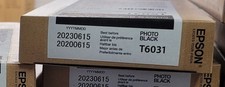 Epson T6031 Photo Black UltraChrome K3 Ink Cartridge (220 ml) (6/15/2023) picture