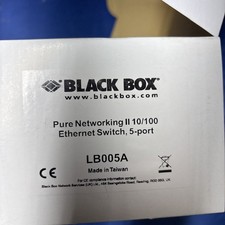 Black Box, Part #LB005A, Pure Networking II, 10/100 Ethernet Switch, 5-Port picture