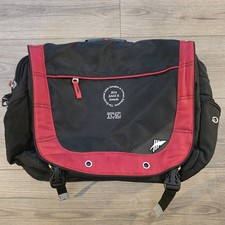 High Sierra Laptop Messenger Bag Black Red TCSG 2014 picture