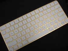 NEW Apple Magic Keyboard with Touch ID A2449 EMC 3579 US English YELLOW OEM picture