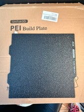 UniTak3D PEI Build Plate for 184*184mm, Double Sided (Smooth+Textured)  picture