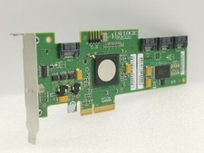 Low-Profile HP LSI Logic SAS3041E-HP 4-Port PCI-e SAS SATA RAID Controller picture