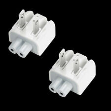 2 x Pcs AC Wall Adapter DUCKHEAD 2 PRONG PLUG 45W 60W 85W For Apple picture