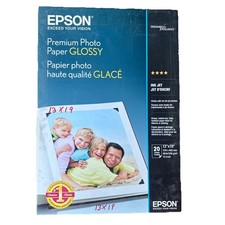 Epson Premium Photo Paper Glossy 13x19 20 Sheets InkJet Printer A3+ picture