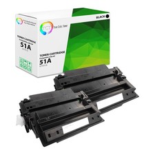 TCT 2 Black Q7551A 51A Toner Cartridges For HP LaserJet P3005 M3027 M3035 MFP picture