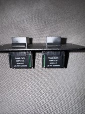 Amp Jack Cat5 RJ45 , T 568B Lot of 4 Pcs picture