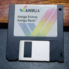 Amiga Amiga Extras Amiga BasiC Software 3.5in Floppy Disk picture