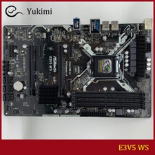 FOR ASROCK E3V5 WS DDR4*4 LGA 1151 64GB Intel ATX Motherboard Test OK picture