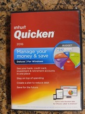 Intuit Quicken 2016 Deluxe For Windows Manage Your Money &  Save   picture