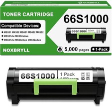 66S1000 Black Toner Cartridge for LexmarkMS531 MS631 MS632 MX532 MS531dw MS631dw picture